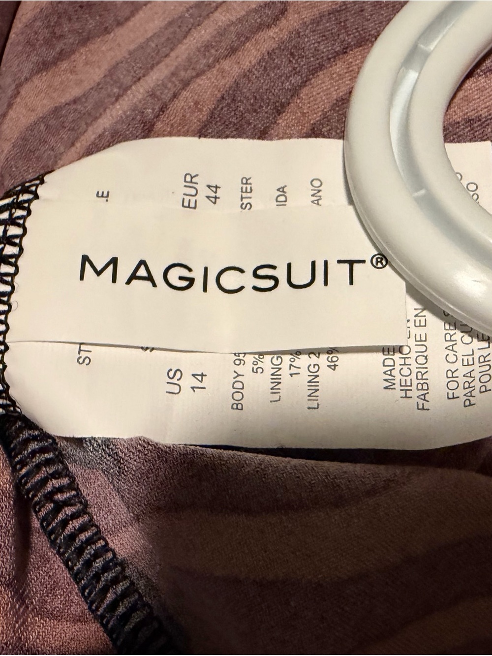 Magicsuit Brown Racerback Tank - Picture 3 of 3